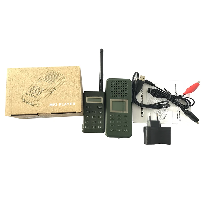 

20W 126DB Bird Caller Electric MP3 Player Amplifier Goose Duck Predator Wildlife Hunting Decoy With 150 Bird Voices EU Plug