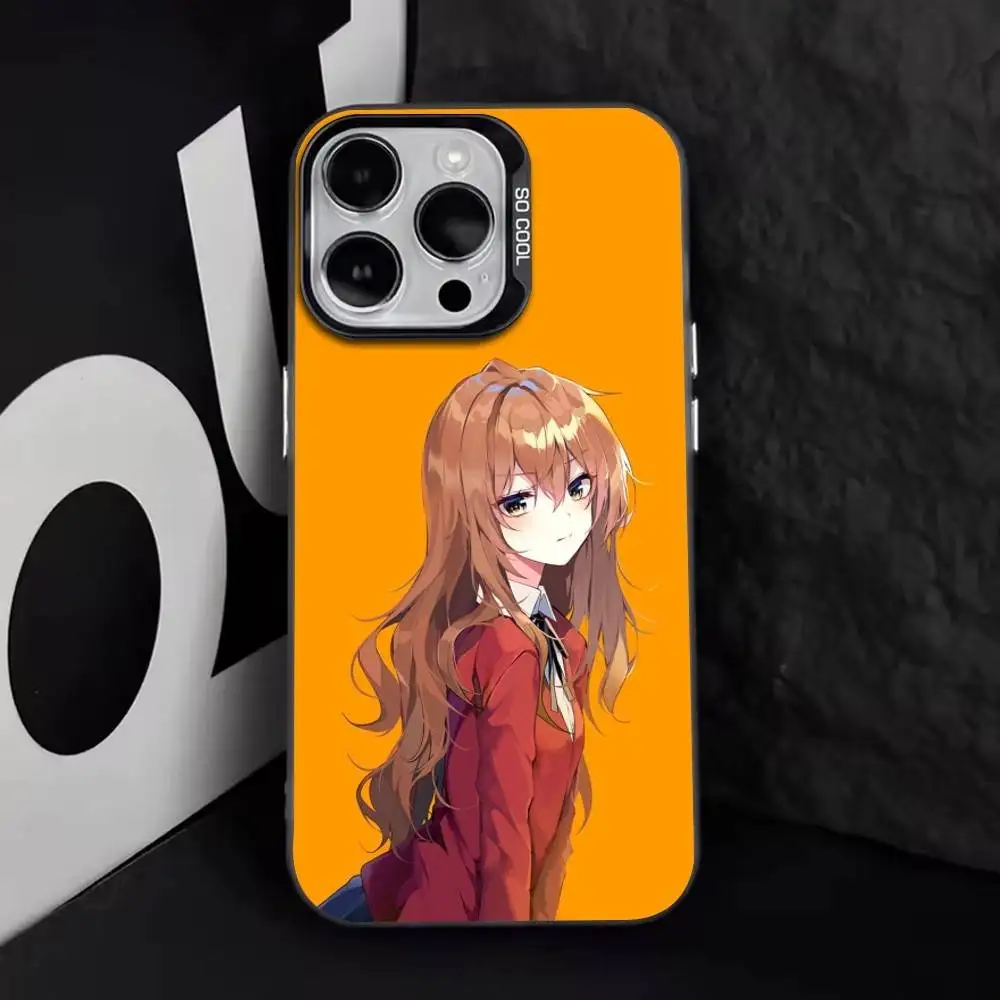 Фото Такасу Рюдзи-Айсака Тайга-Минори-Ами-Торадора! Чехол для iPhone 17, 16, 15, 14, 13, 12, 11 Plus, Pro Max, XS, цветной серебристый №3