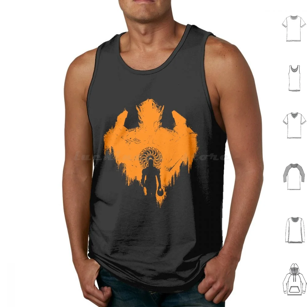 

Avenger Tank Tops Vest Sleeveless Rise Up Kaiju Gipsy Danger Yancy Beckett Knifehead Gipsy Danger Uprising Uprising Gypsy