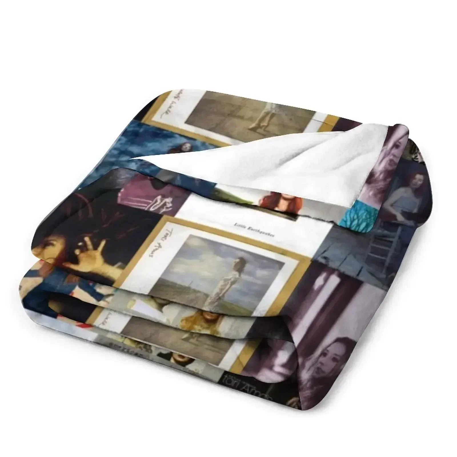 Коллекция коллажей Tori Amos Album Records одеяло с принтом модное милое клетчатое
