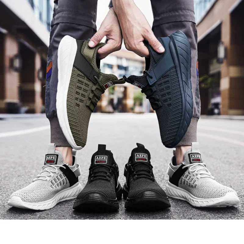 Кроссовки мужские для бега удобная спортивная обувь мягкие кеды тенниса ходьбы