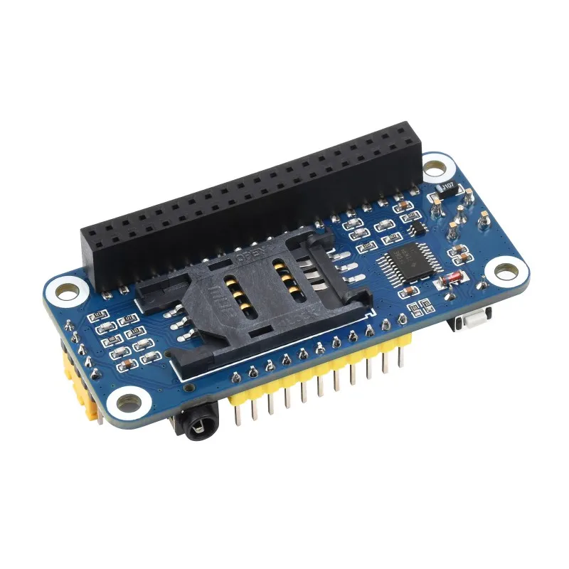 R800C GSM/GPRS Шляпа для Raspberry Pi поддержка связи 2G телефонных звонков и SMS