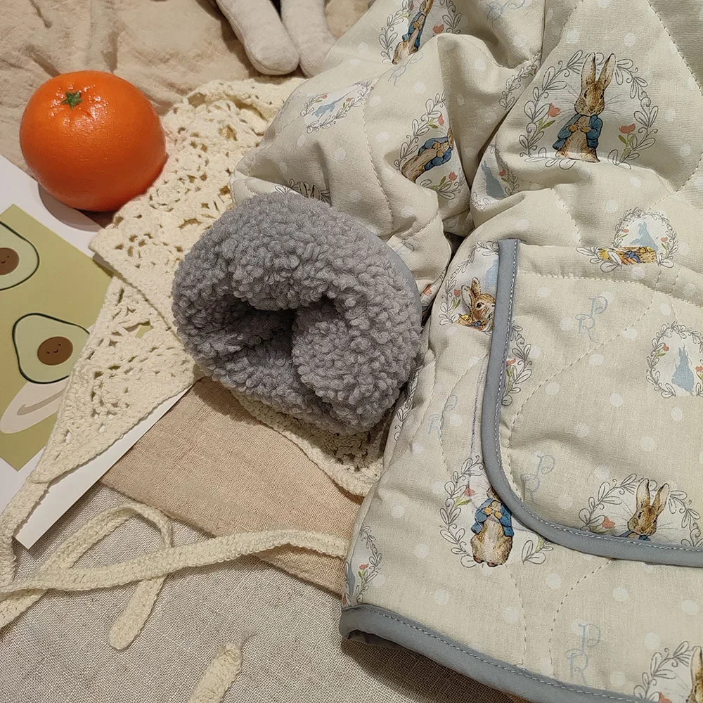 Новинка 2024 зимняя одежда для малышей флисовые теплые пальто девочек бархатный