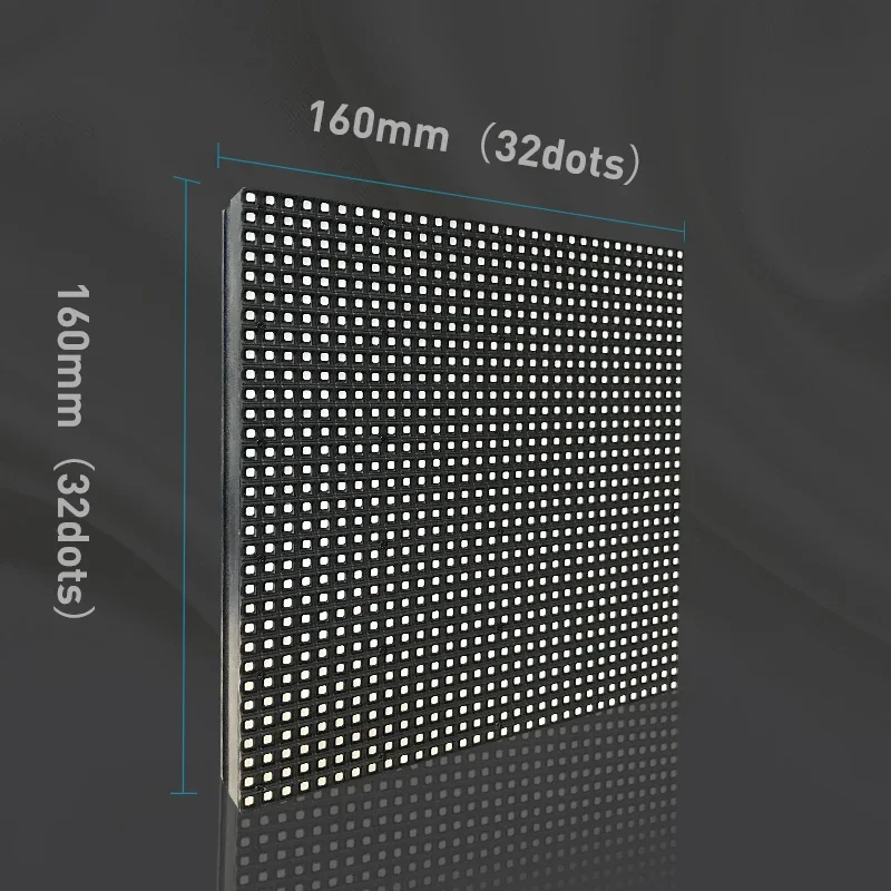 Внешняя панель для стены P5 экран 1/8 дюйма сканирование 160*160 мм 32*32 пикселей 3 в 1 SMD