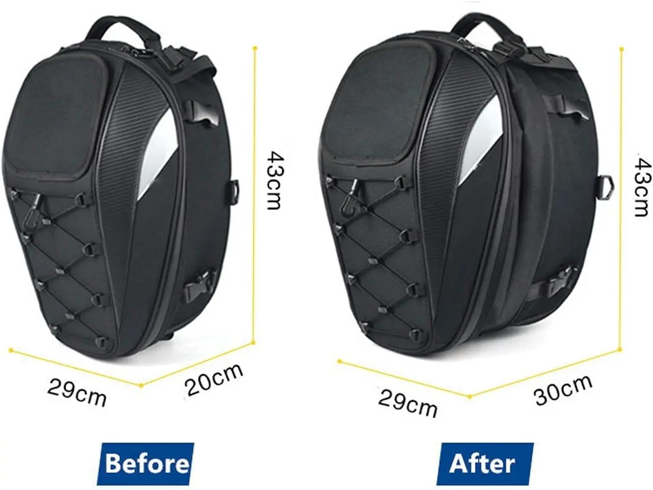 

Сумка для мотоцикла, сумка для сиденья, водонепроницаемая сумка для мотоциклетного шлема двойного назначения для мотоциклетного анфасного шлема, седельные сумки для мотоцикла