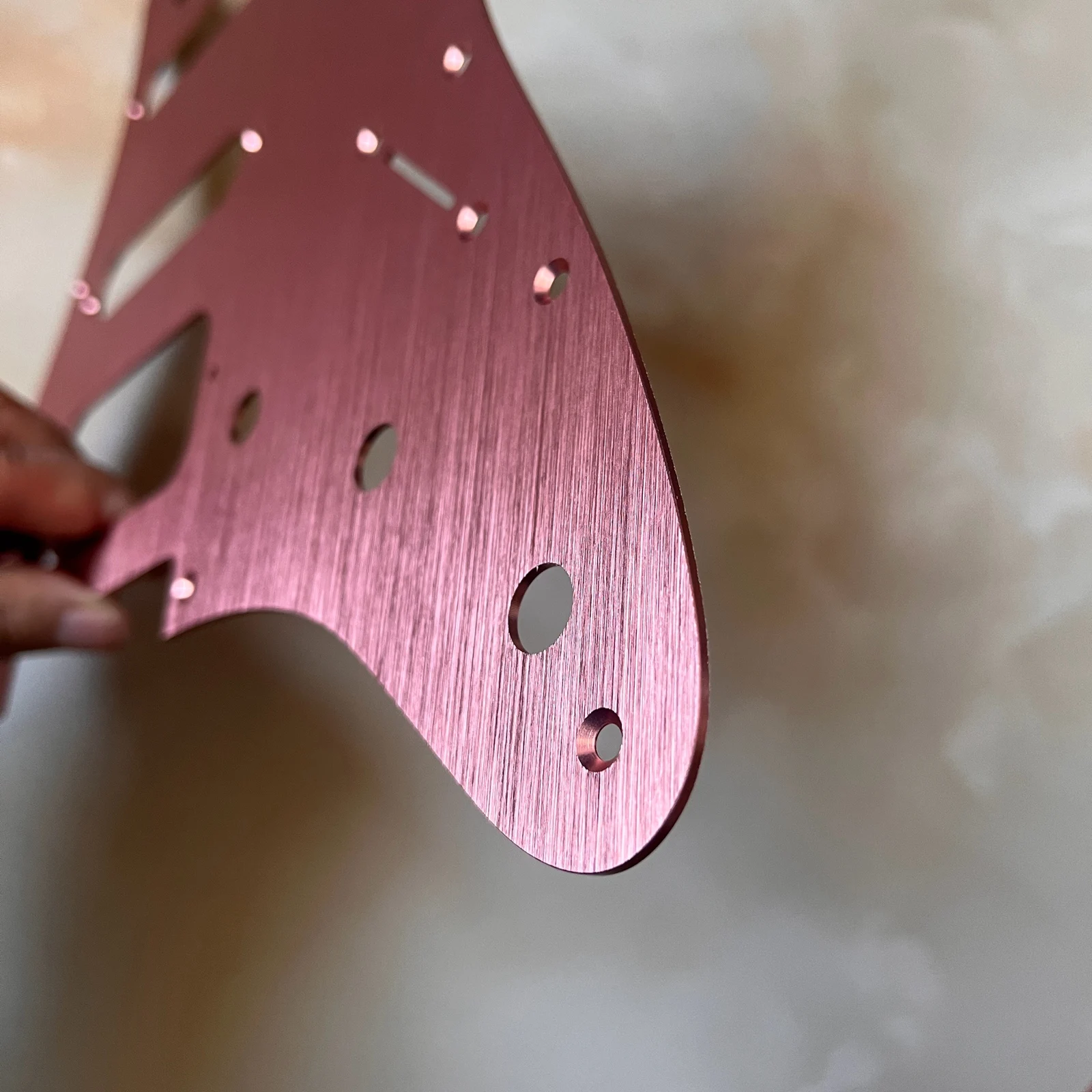 Обновленная накладка на заднюю панель для гитары SSH медные детали фотогитары