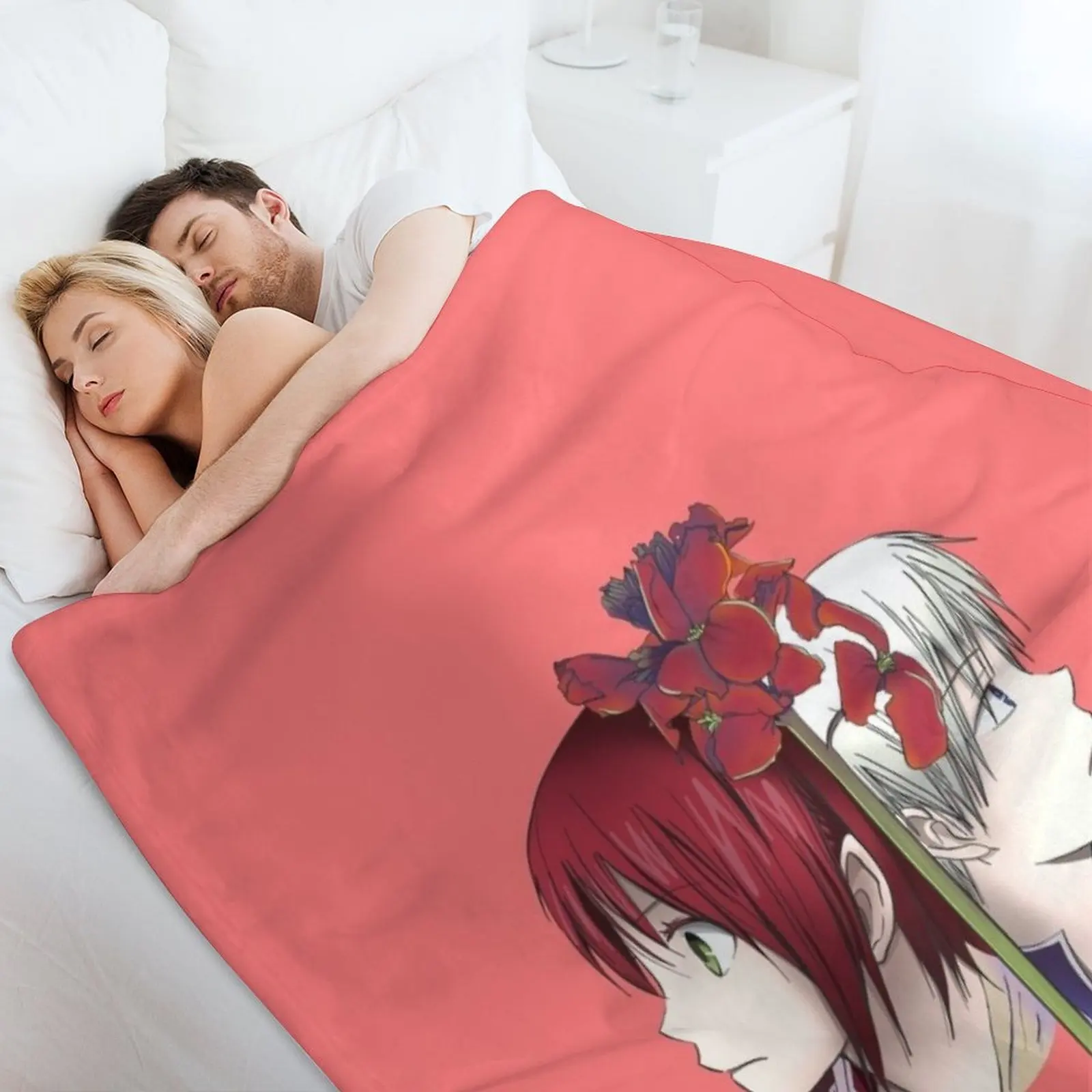 Одеяло Akagami no Shirayukihime диван-кровать идеи подарков на день Святого Валентина