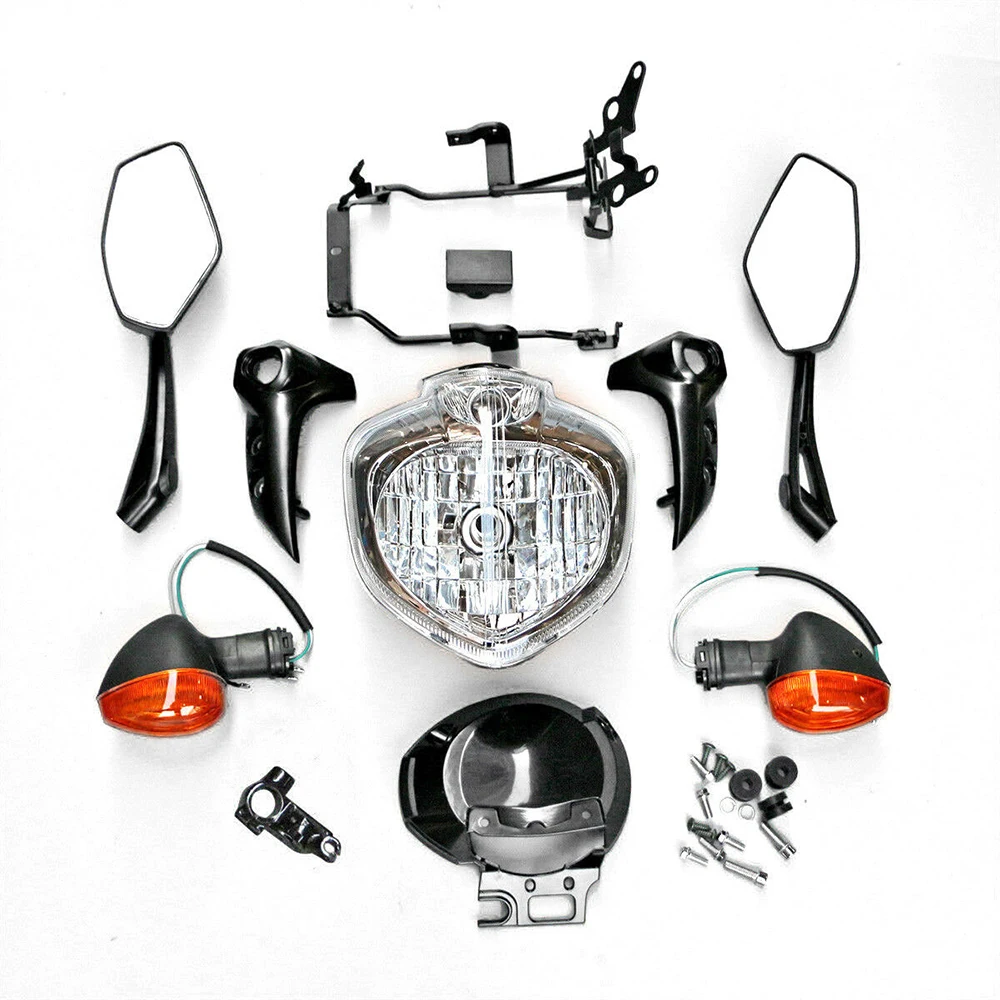 

For Motorcycle Yamaha FZ6N FZ-6N FZ6S FZ-6S 2004 2005 2006 04 05 06 Motorbike Headlight Head Light Lamp Headlamp Assembly Kit