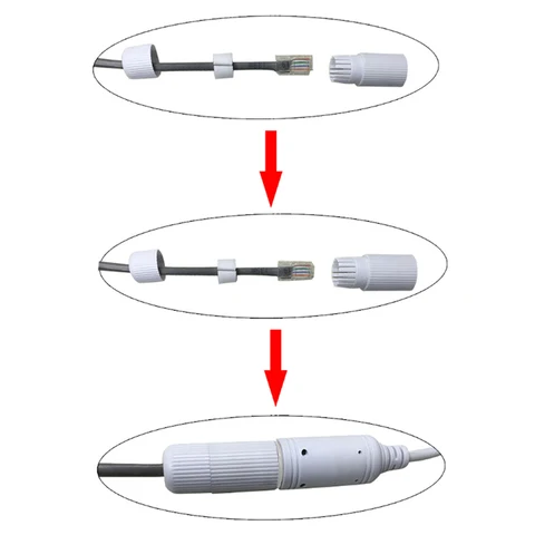 Водонепроницаемый колпачок RJ45 для камеры JETTING