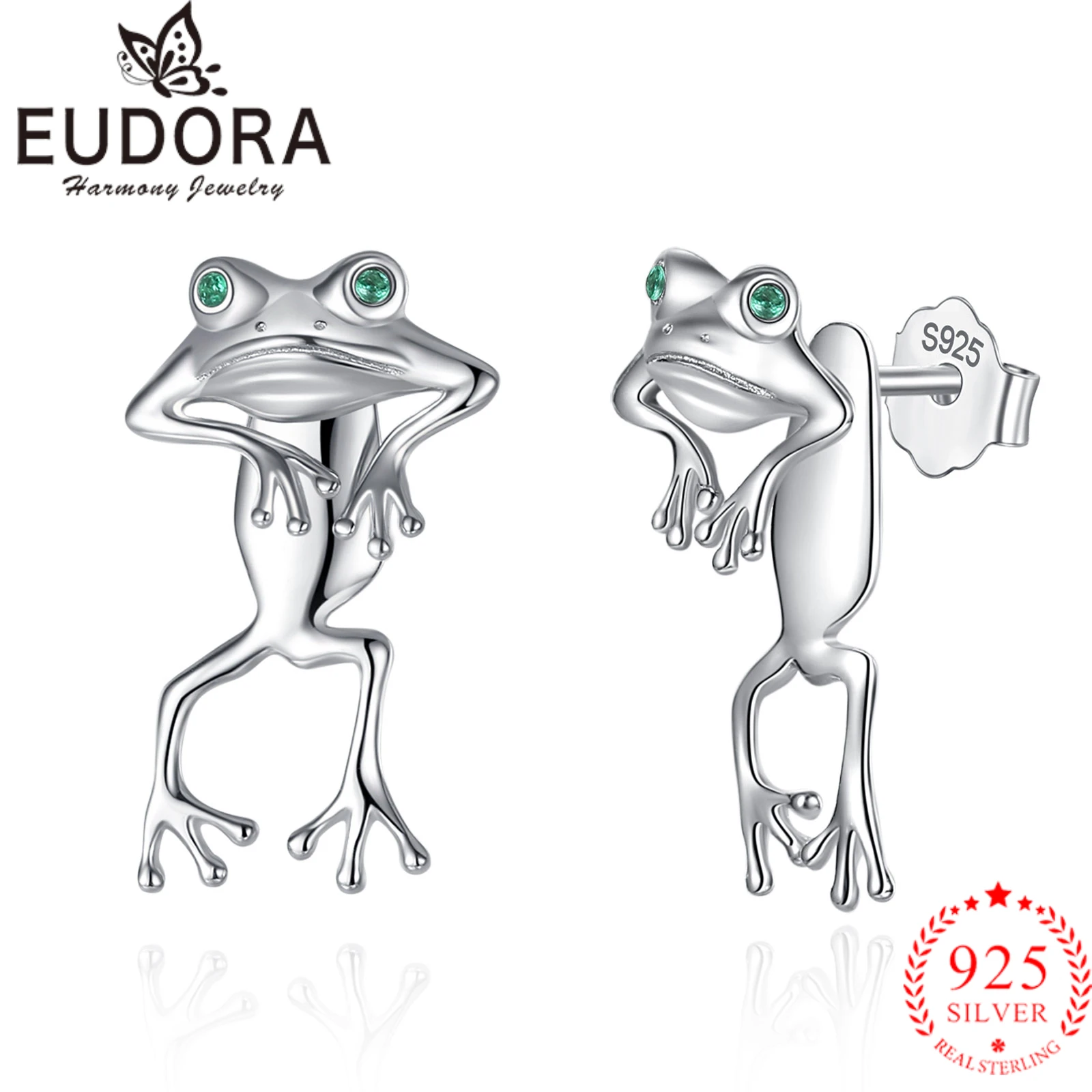 

Серьги-гвоздики женские из серебра 925 пробы, CYE144