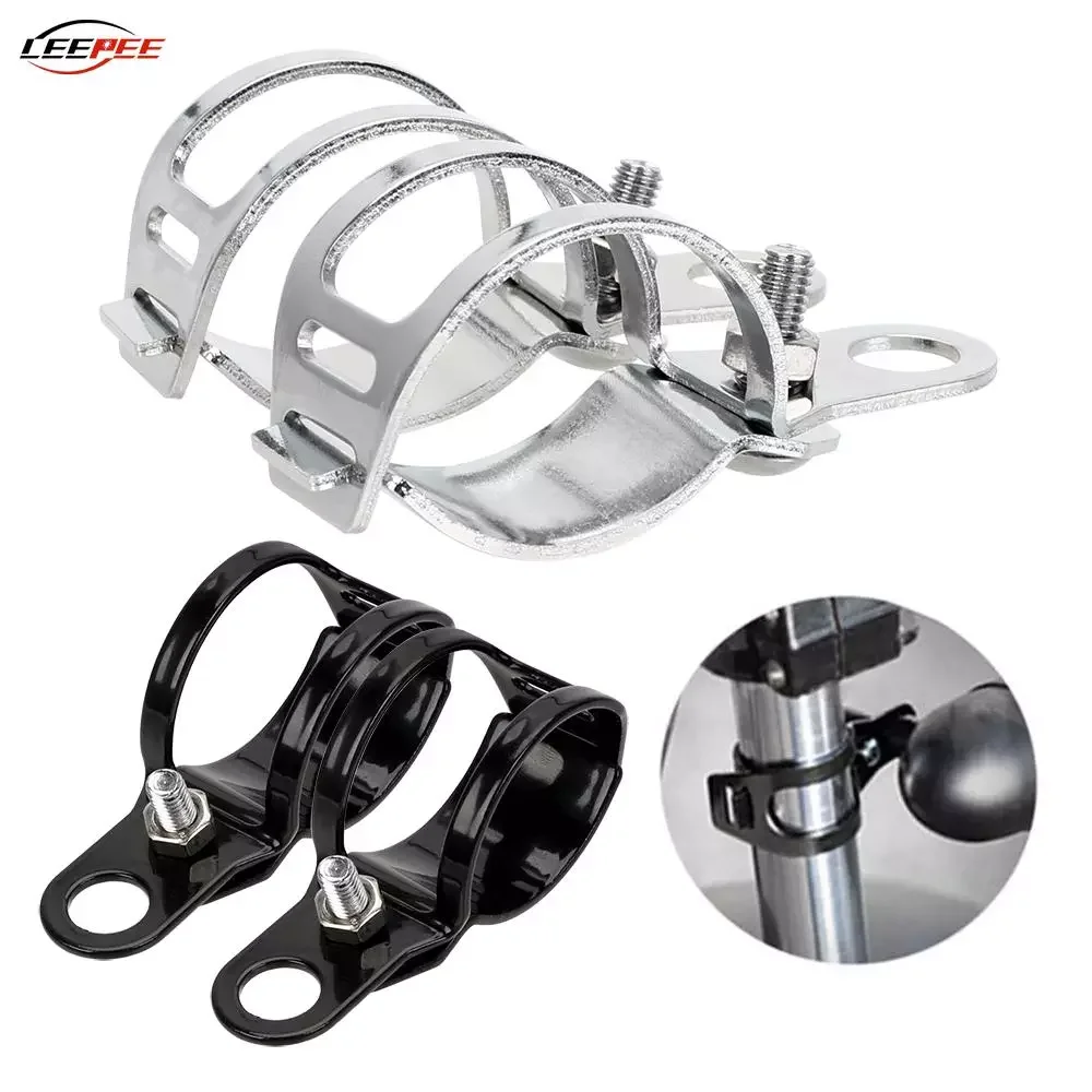 

Motorcycle Turn Signal Lights Holder Bracket Spotlight Lamp Stand Front Fork Pit Bike Accessories For Chopper Cruiser Cafe Racer