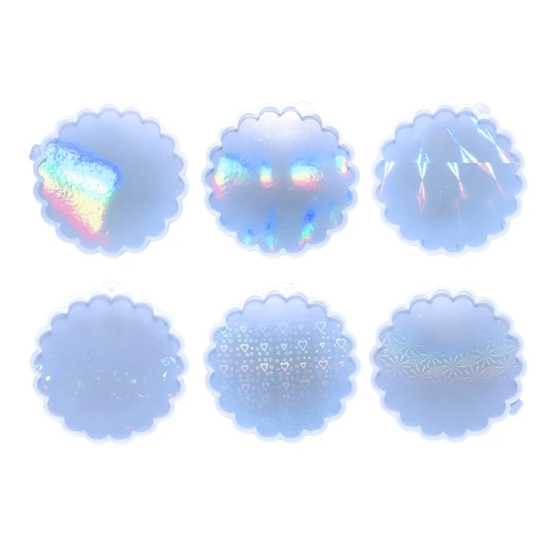 

Необычные кружевные подставки, полимерные формы, силиконовые подставки для чашек, форма, Радужный Свет H8WF