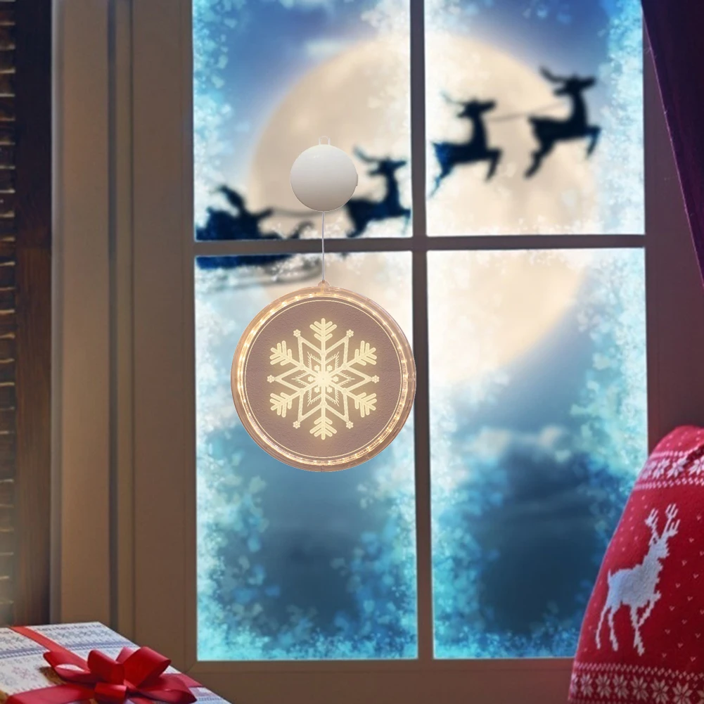 

Рождественские светодиодные светильники, рождественские подвесные декоративные ночные светильники, гирлянда с питанием от батарейки для ...