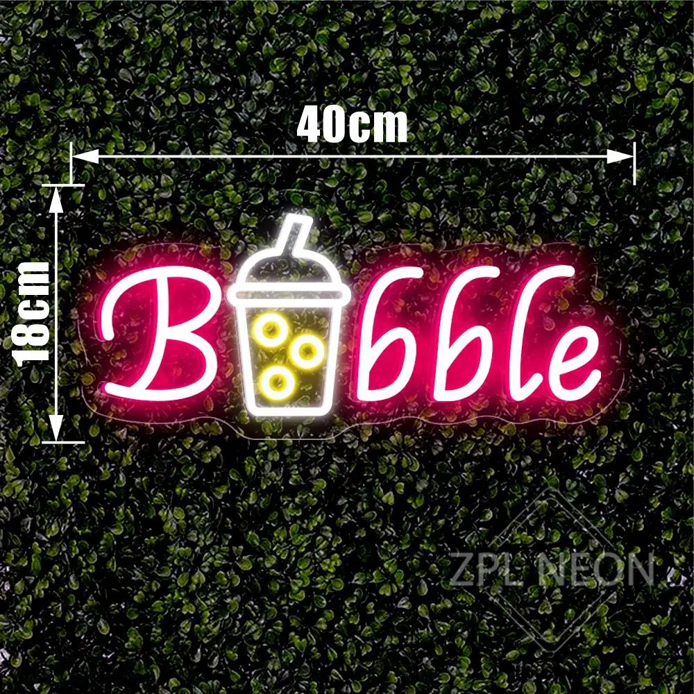 

Неоновая вывеска ZHAOPAILAO NEON "Пузырьковый чай"