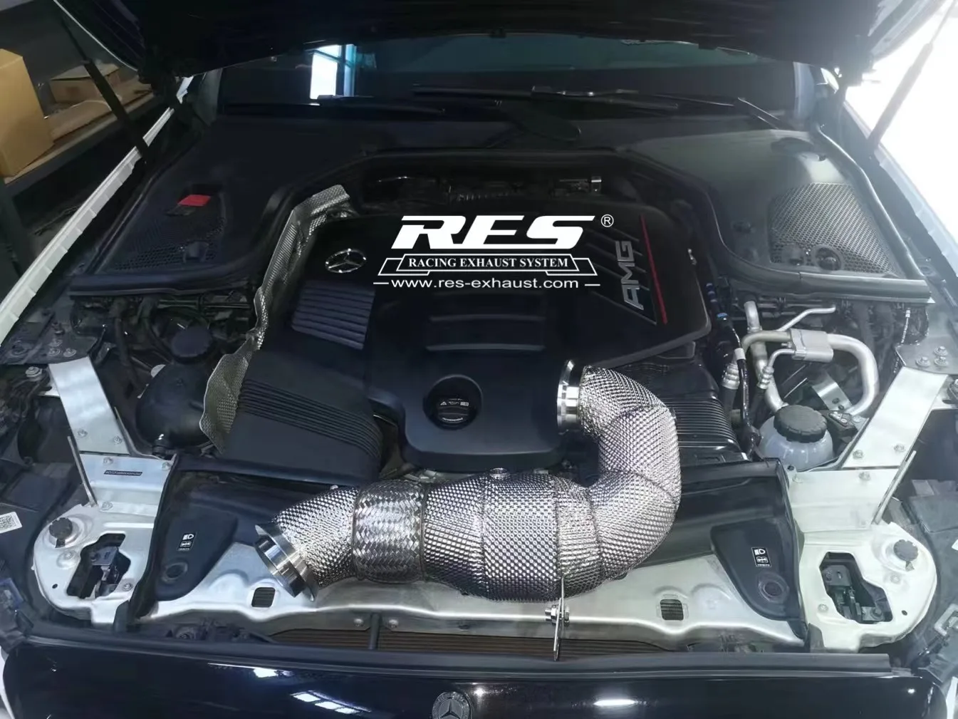 Выхлопная труба E53 AMG W213/C238 3 0T M256 выхлопная для Mercedes-Benz автомобильный наконечник