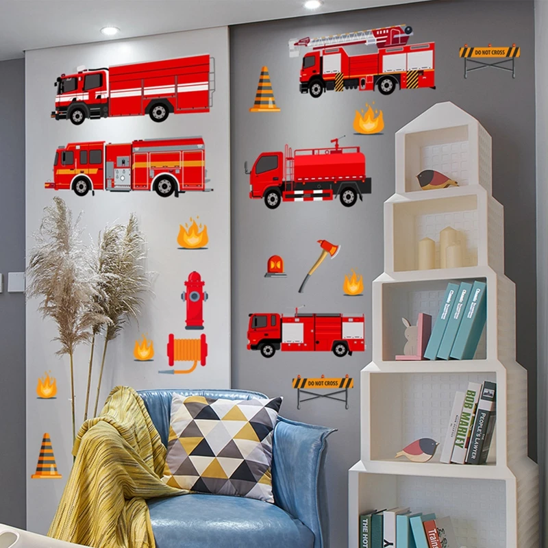 Декоративные наклейки на стену для детской комнаты и игровой с тематикой