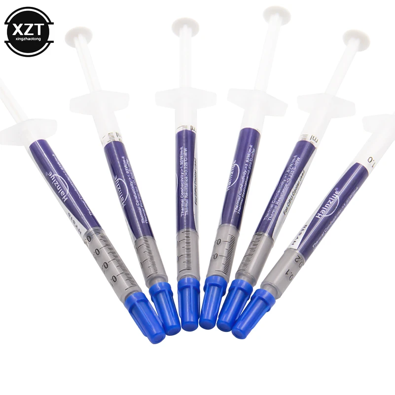 Горячая распродажа 10 шт./лот 1 г серая Серебристая термопаста силиконовая