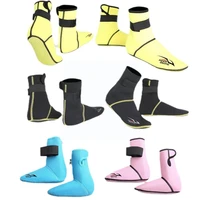 diving socks 3mm neoprene beach water socks thermal wetsuit boots anti slip diving socks for rafting snorkeling sailing swi y1h0