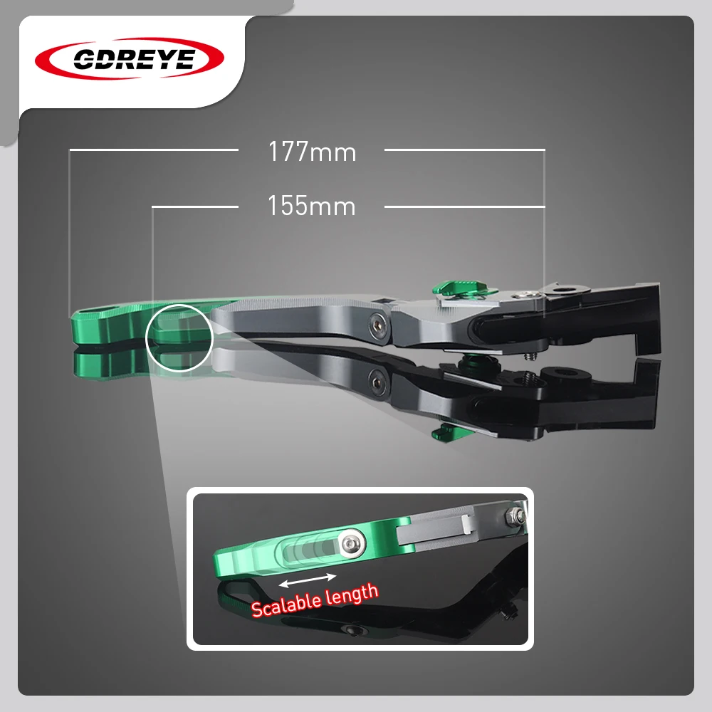 CNC регулируемые складные выдвижные рычаги тормозной муфты для мотоцикла Triumph