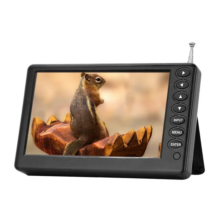 Небольшой TV 5 дюймов портативный телефон с поддержкой DVB-T светодиодный ATSC ISDB