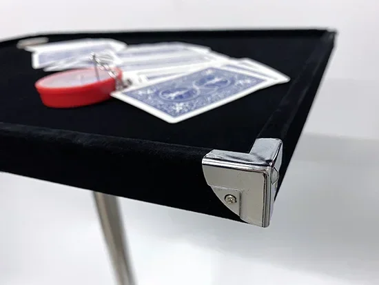 Поднос Стол фокусника (Серебряное украшение) Фокусы Сцена Крупным планом Иллюзии