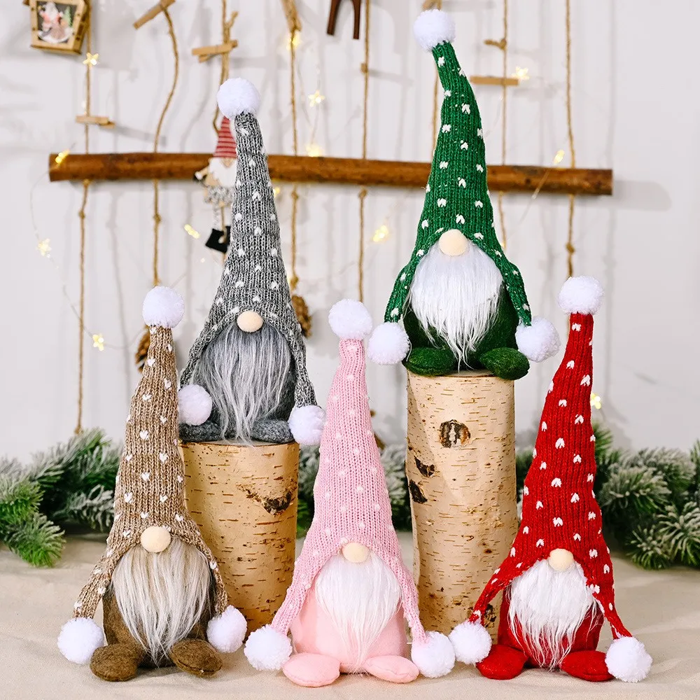 

1pc Christmas Gnomes Santa Doll Pendant Ornaments Christmas Tree Pendant Decoration Home Decor Party Decor Christmas Decor