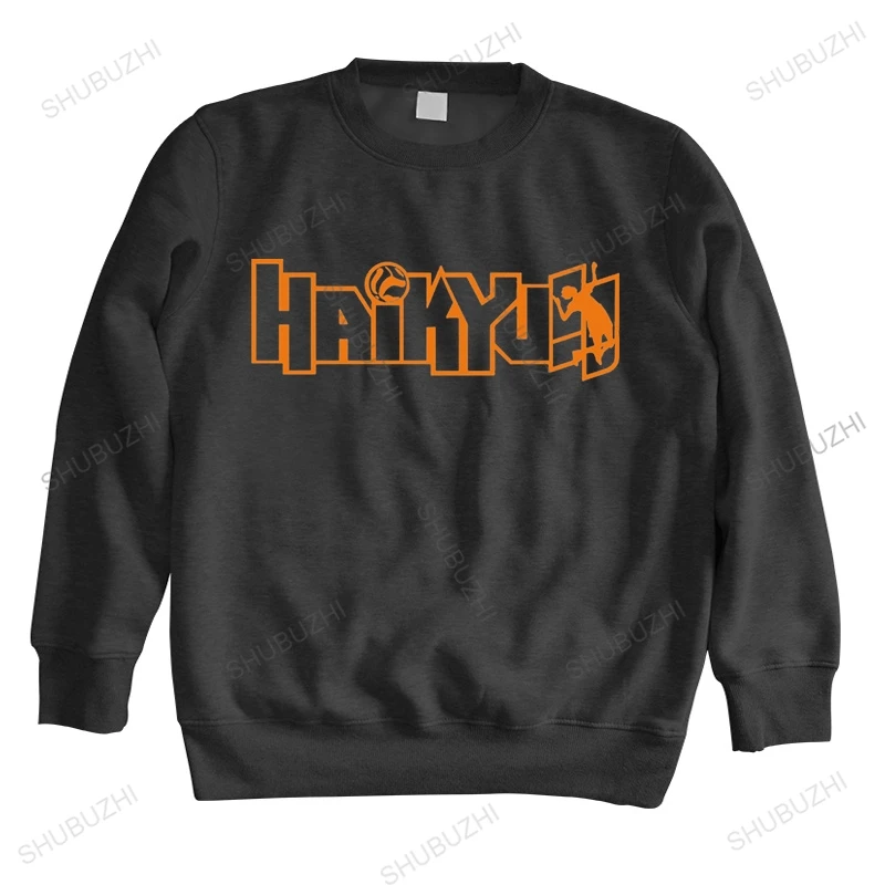 

HAIKYUU volleyball printing round neck shubuzhi autumn new style men's cotton casual fashion hoody brand hoodies drop shipping