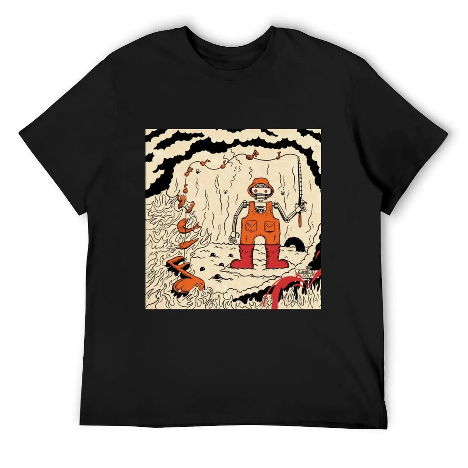 Футболка Fishing For Fishies x Gumboot Soup мужская футболка дешевые вещи футболки одежда для