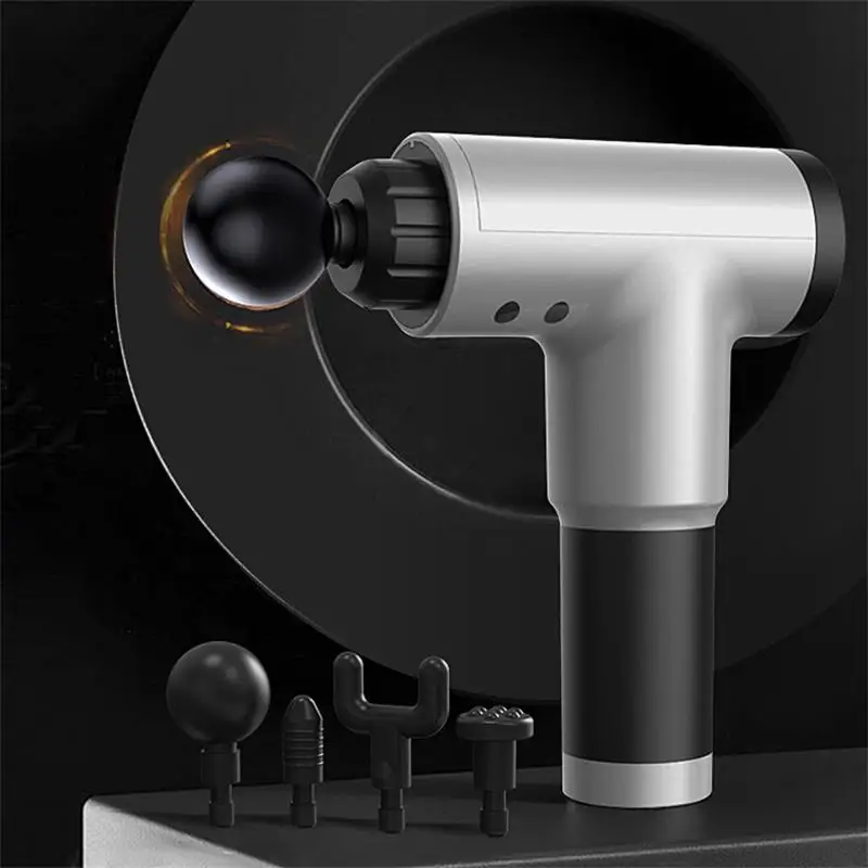 

Deep Tissue Muscle Massage Gun For Body Neck Back Electric Percussion Massager Muscle Relaxation Fitness Slimming