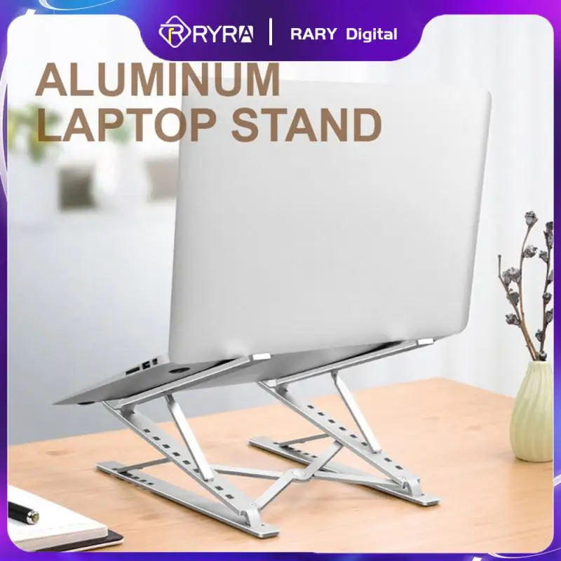 

RYRA Portable Laptop Stand Support Notebook Aluminum Tablet Stand Foldable Laptop Bracket PC Holder Ipad Macbook Stand Cradle