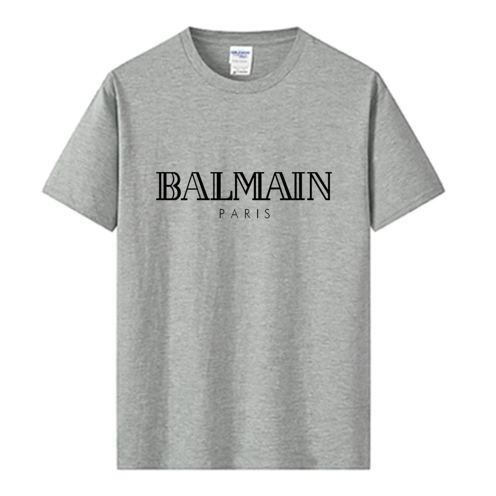 2023 Summer Brand Hot Sale Men's/Women 100% Cotton Print Short Sleeve Gym Quick Dry Unisex Casual Street Fashion Couple T-shirt