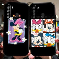 disney mickey mouse cartoon phone case for samsung galaxy s8 s8 plus s9 s9 plus s10 s10e s10 lite 5g plus funda soft