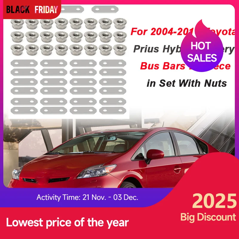 

Набор из 26 предметов с гайками и винтами для гибридных аккумуляторных шин Toyota Prius 2004-2015 гг.