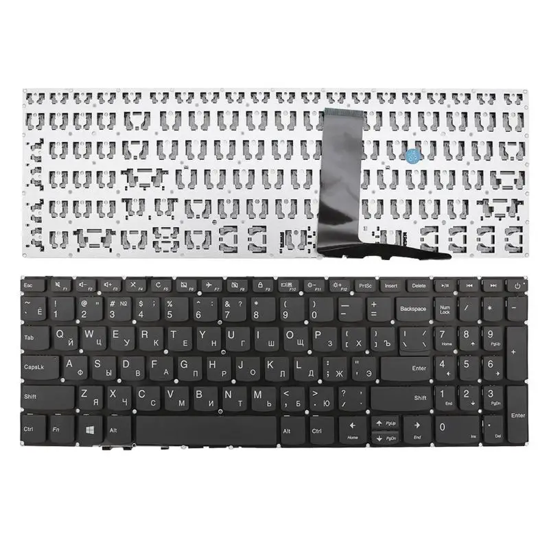 

Ru /Russia Laptop Replacement Keyboard for Lenovo IdeaPad 720s 720s-15 720s-15isk 720s-15ikb GRAY ( Without FRAME，Small Enter W