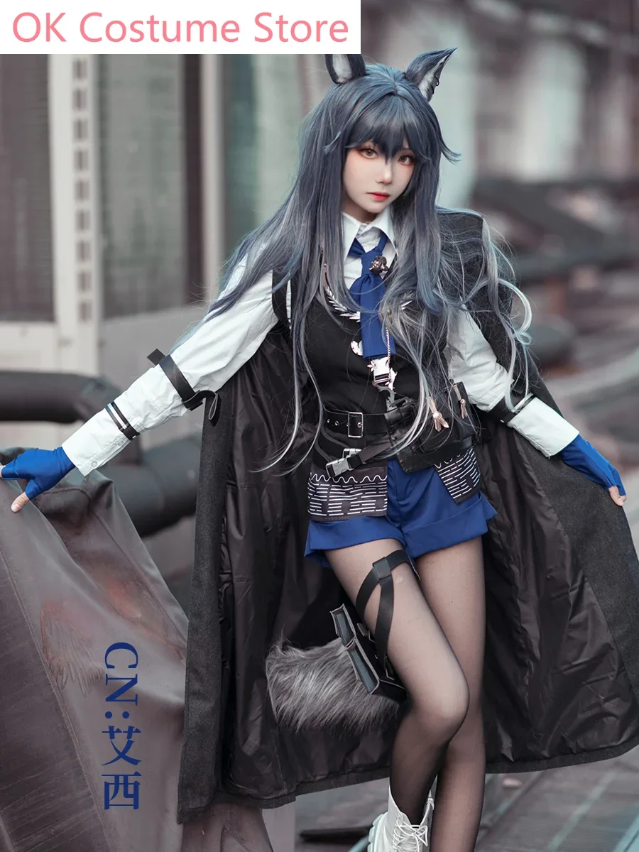 Женский костюм для косплея arknight Техасская омертакоза униформа из искусственной