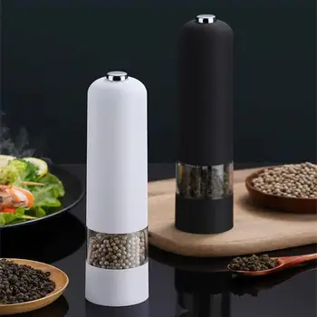 Electric Pepper Grinder Household Salt And Pepper Shakers For Herb Pepper Spice Automatic Spice Coffee Herb Grinder Kitchen Tool 2