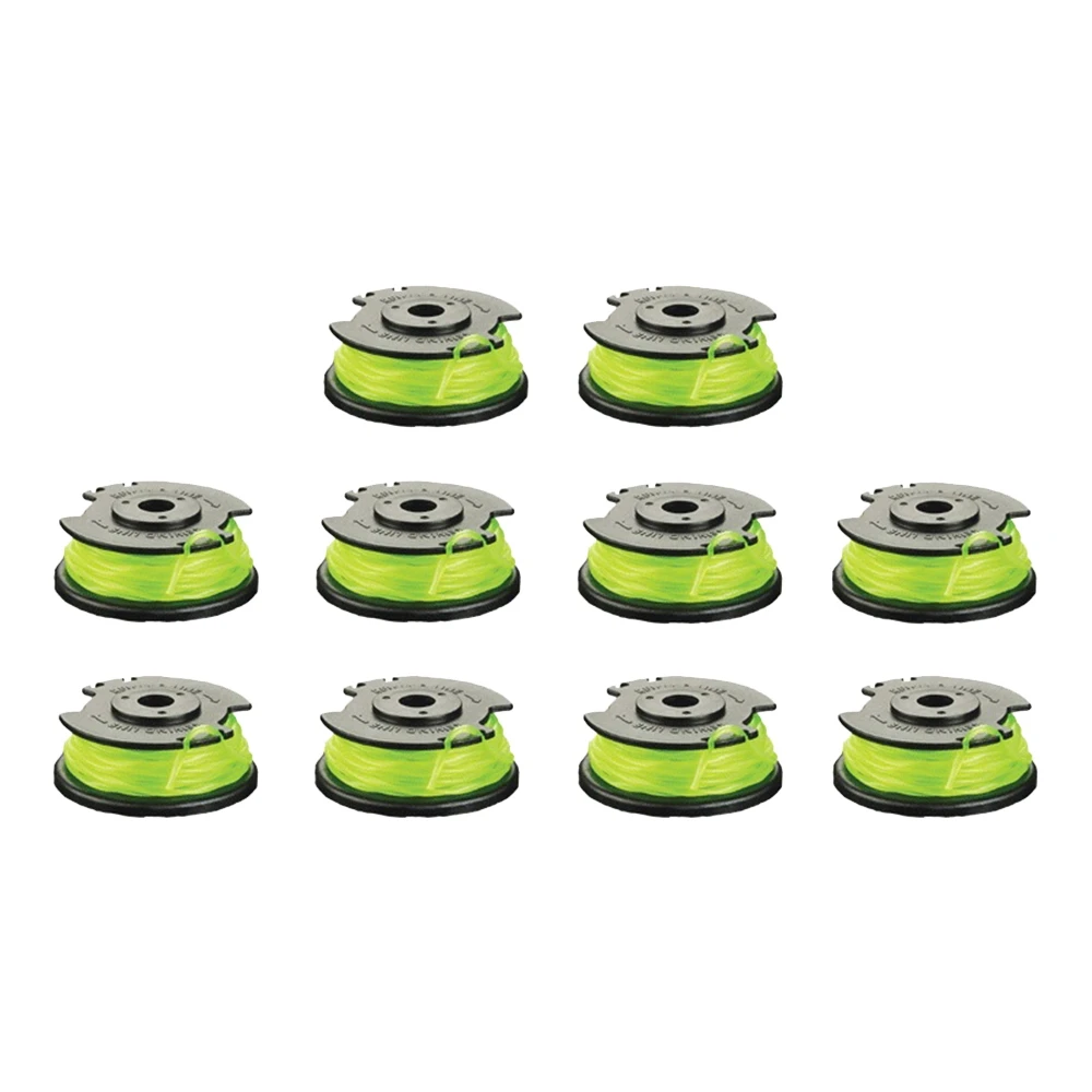 

10 шт./упаковка, шпули для триммеров Ryobi RAC143 36 В