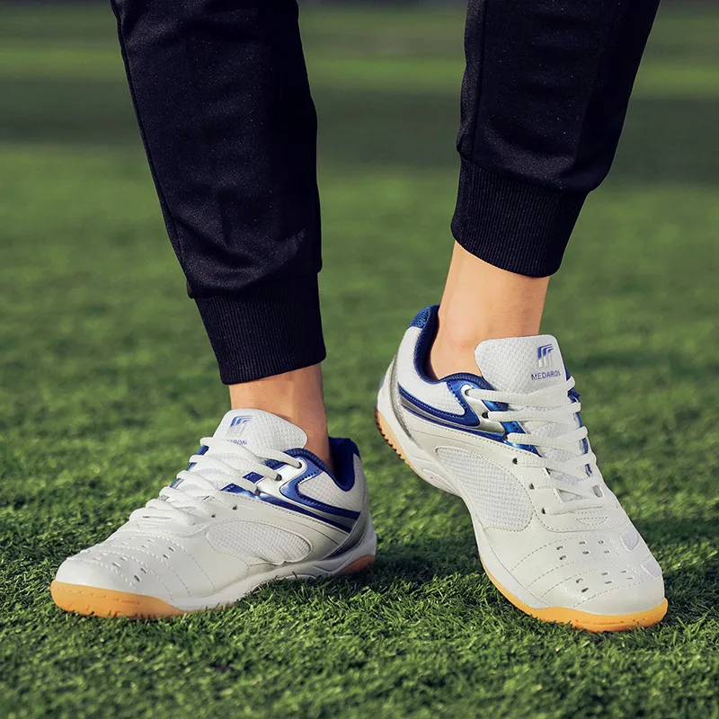 Men Lightweight Sport Badminton Shoes Women Outdoor Non-slip Table Tennis Shoes Professional Training Athletics Sneakers
