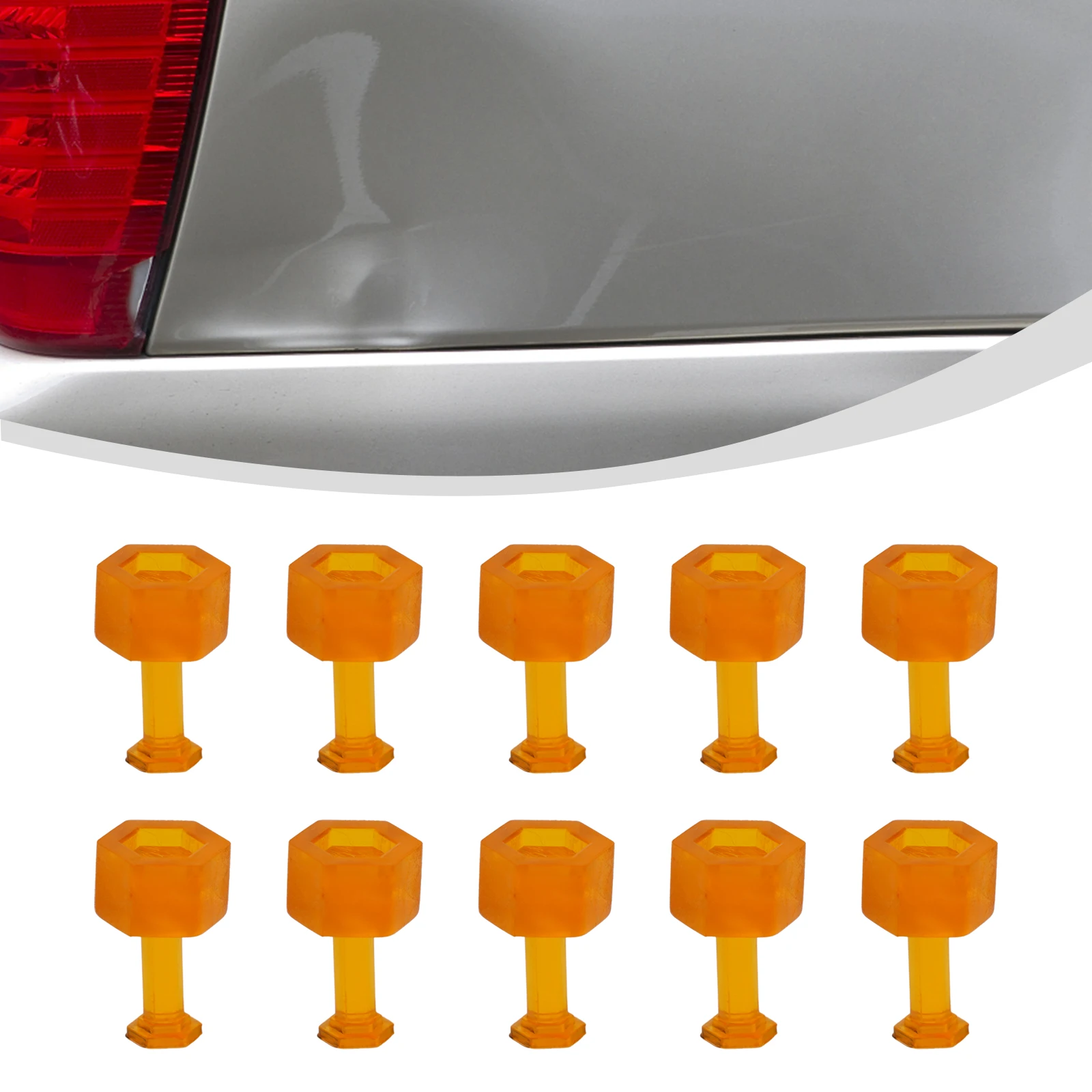 10 шт. клейкие вкладки для удаления вмятин на автомобиле