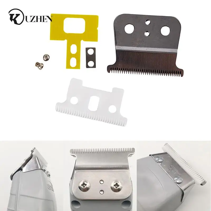 1Set Cutting Head Barber Fixed Knife Ceramic Moving Knife Fo