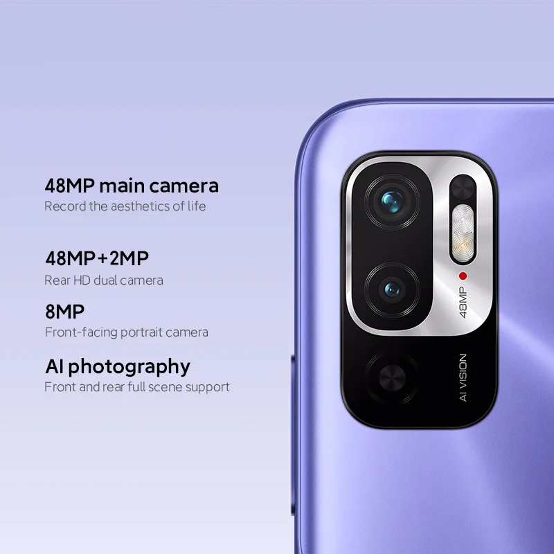 Global Version Xiaomi Redmi Note 10 5G 4GB 128GB Smartphone Dimensity 700 90Hz Display 48MP Camera 5000mAh