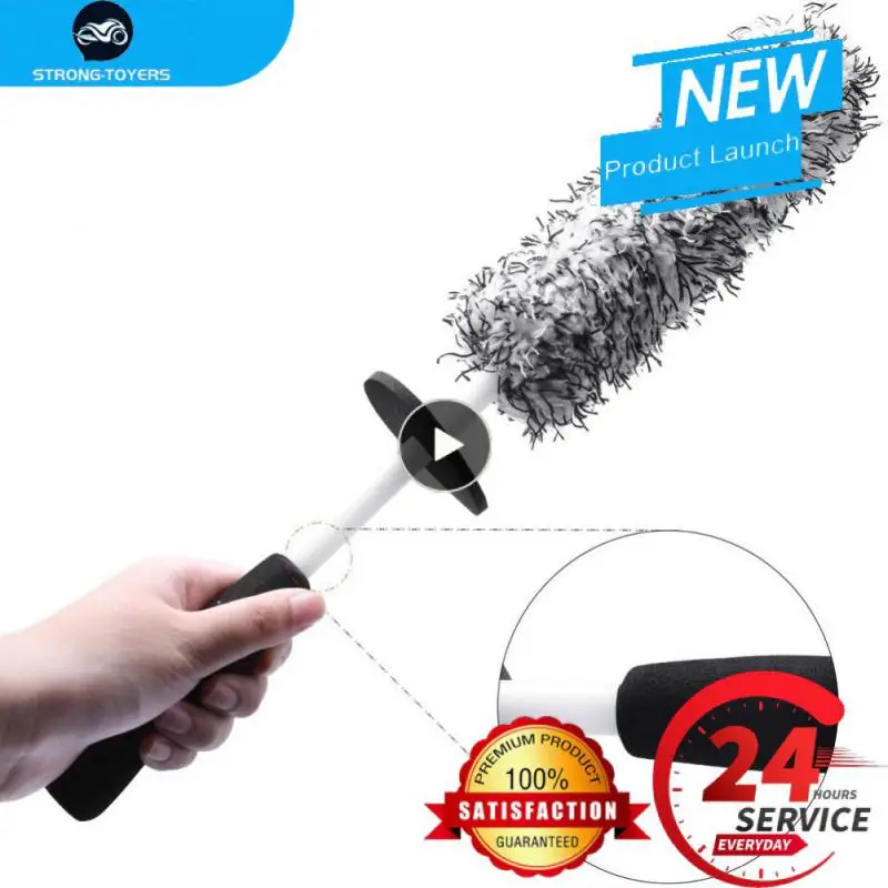 

1~10PCS Car Wash Detailing Handle Brush Cleaning Tools Microfiber Wheel Rim Brush For Car Trunk Motorcycle Auto Detailing Brush
