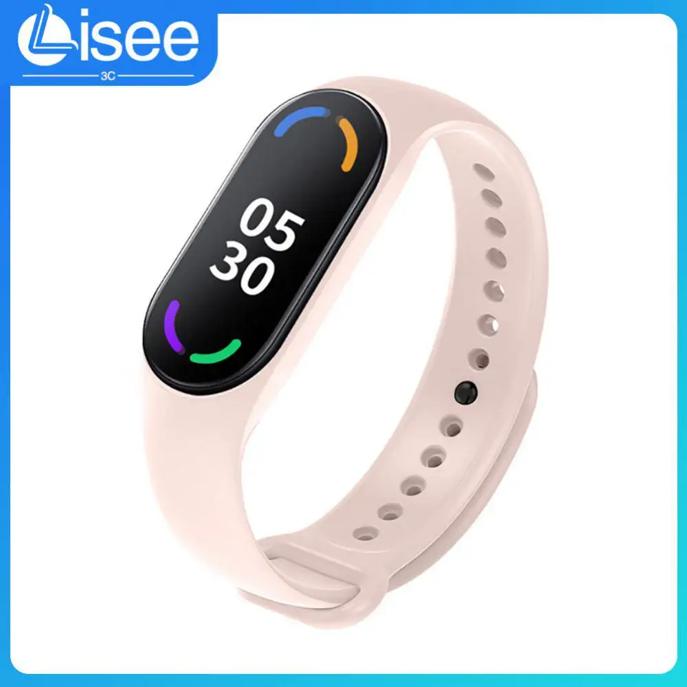 

For Mi Band 7 Replacement Wristband Tpu Watchband Breathable Sweat Proof Smartwatch Bracelet For Xiaomi Bracelet 7 Colorful