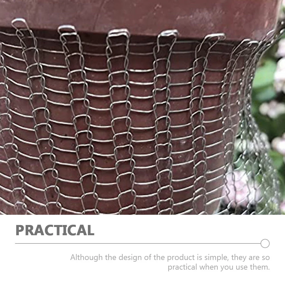 6 шт. металлическая сетчатая сумка для защиты корней растений корзина защита