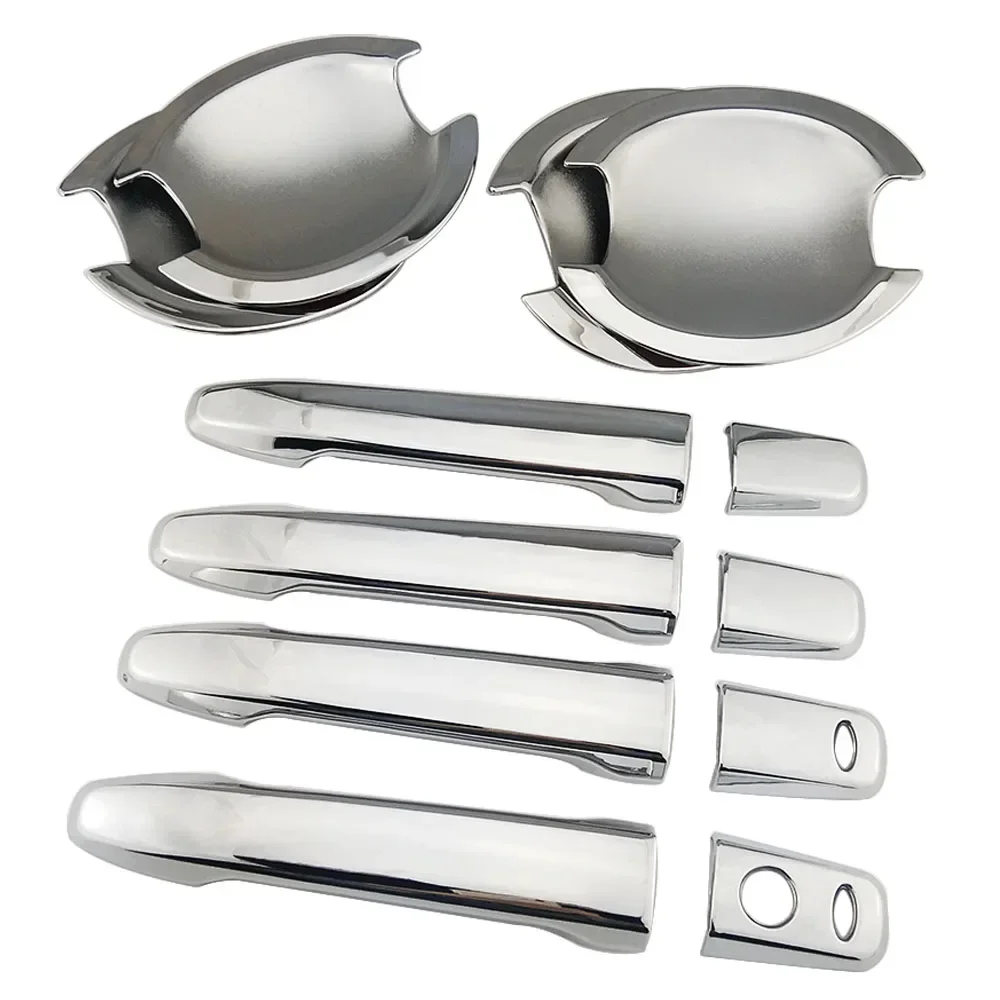 

Хромированный Стайлинг для Mitsubishi Outlander Lancer RVR ASX 2008 2016 хромированная наружная дверная ручка крышка литье отделка