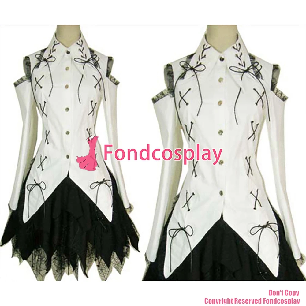 

Tripp модная хип-хоп рок, панк, Готик Techwear Спортивная походная ездовая хлопковая Повседневная белая рубашка-карго черная юбка [CK1025]