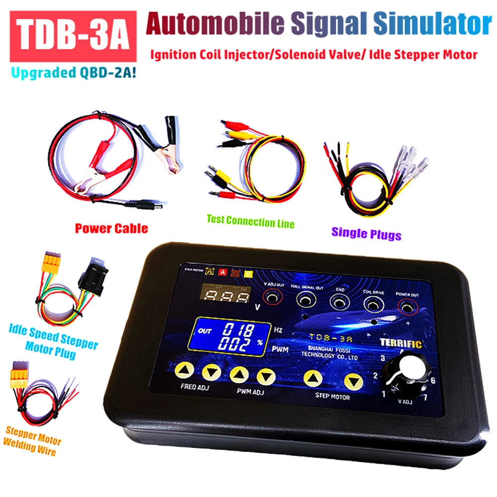 

Симулятор привода 12-24 В, автомобильный инжектор катушки зажигания, Соленоидный клапан с регулируемым напряжением, шаговый Соленоидный клапан, шаговый клапан