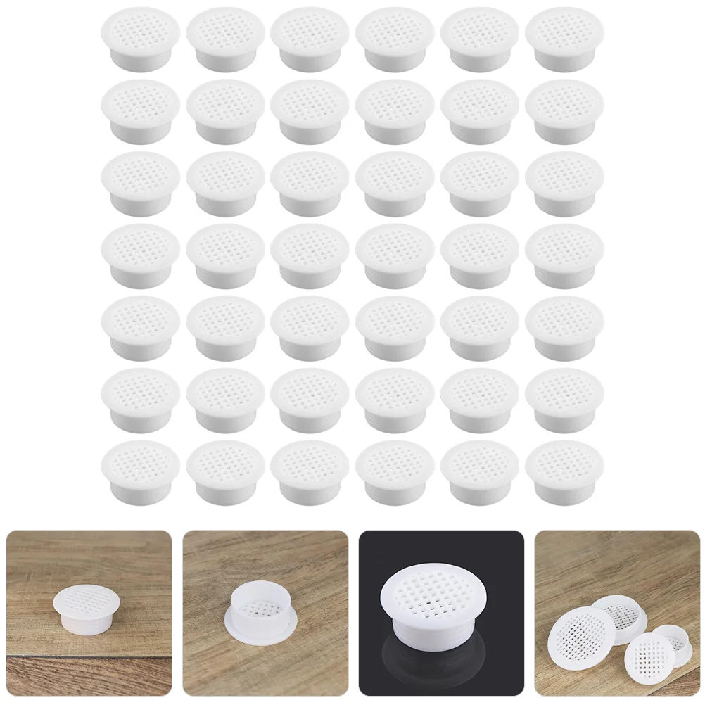 

Вентиляция двери шкафа, 50 шт., 35 мм, Крышка вентиляционного отверстия для кухни