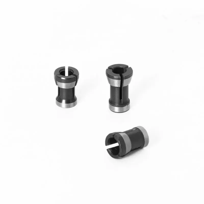 

High Precision Adapter Collet 8mm 6.35mm 6mm Collet Chuck Engraving Trimming Machine Router Milling Cutter Accessories