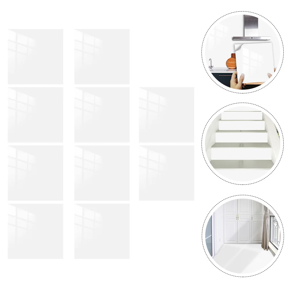 

Wall Tile Stick Backsplash Sticker Wallpaper Kitchen Stickers Peel Andtiles Adhesive Bathroom 3D Decals Marble Removable Proof